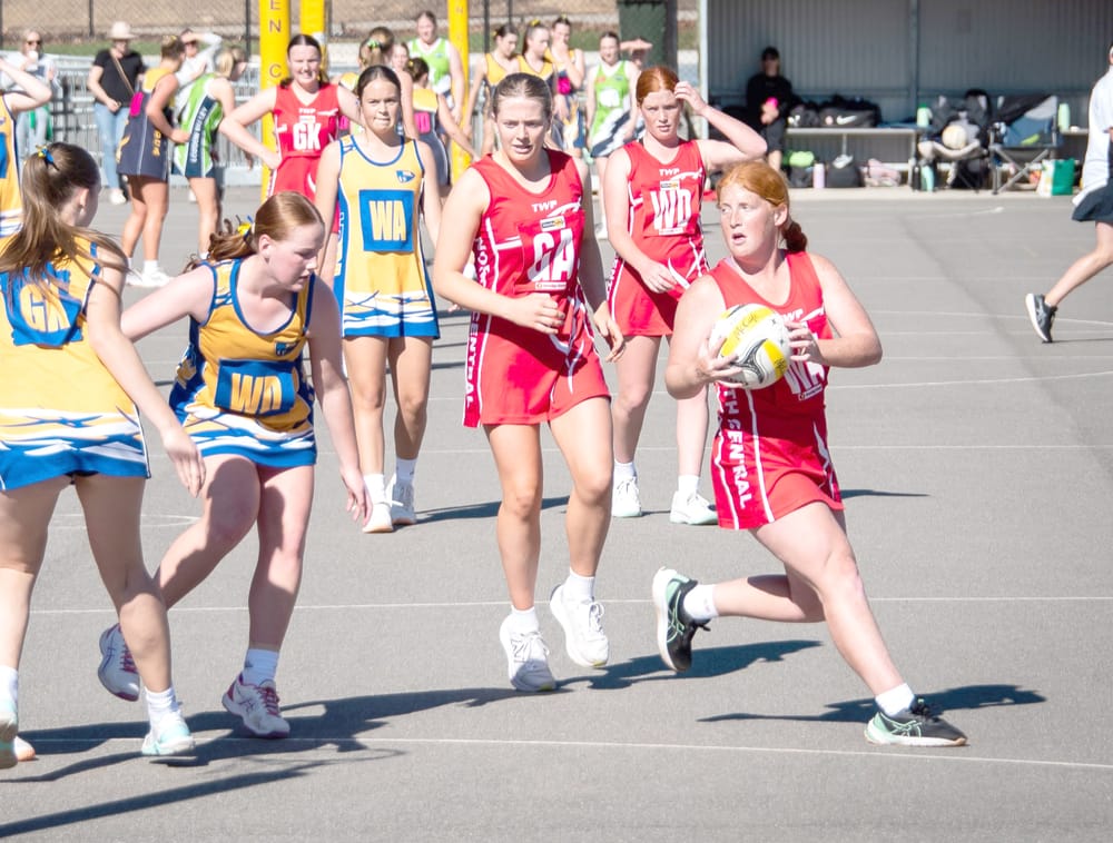 Junior Netballers at Bendigo Tournament post image