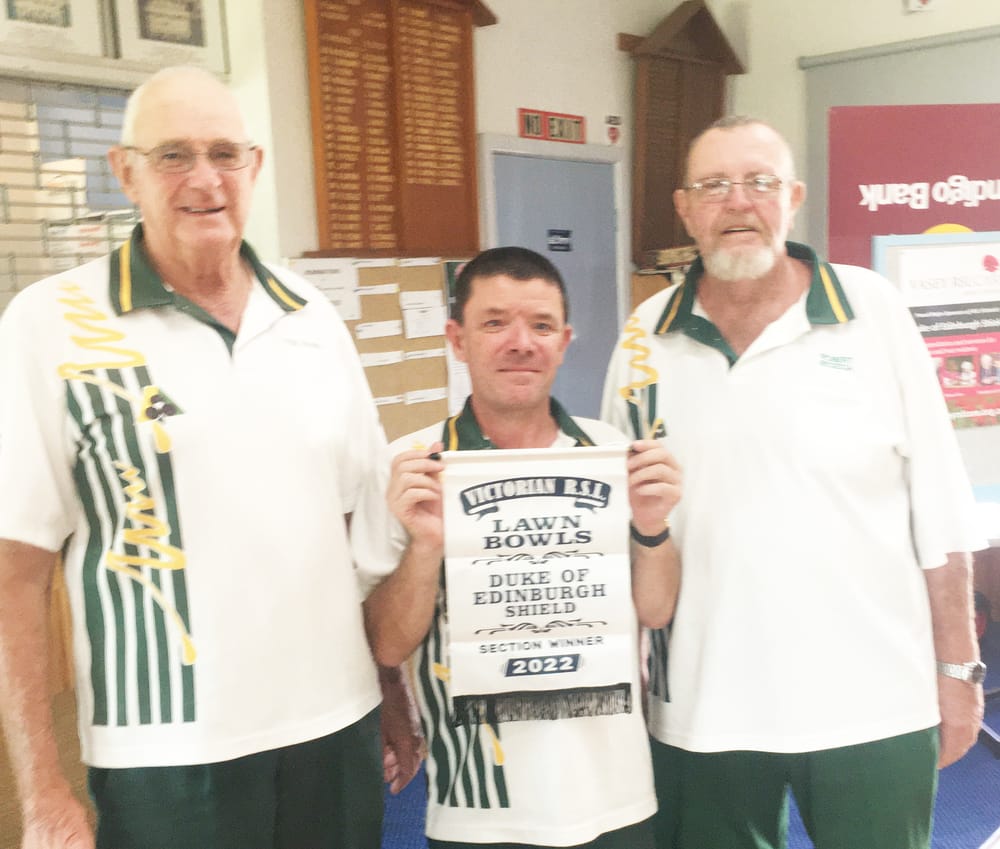 St. Arnaud/Donald RSL Teams Wins Edinburgh Shield Section post image