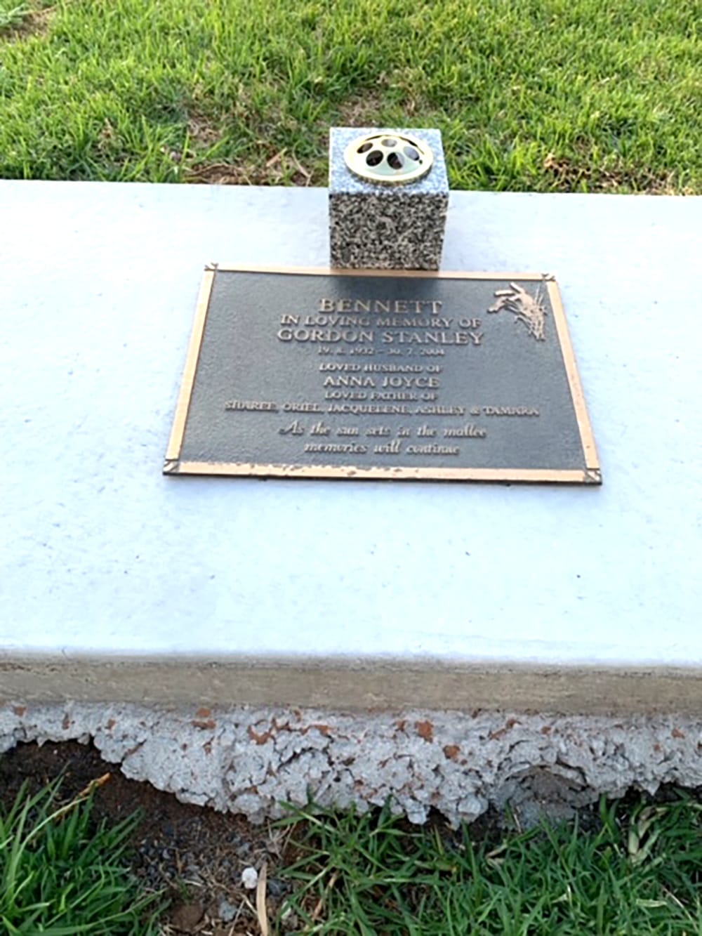 Impressive Upgrade at Birchip Cemetery post image