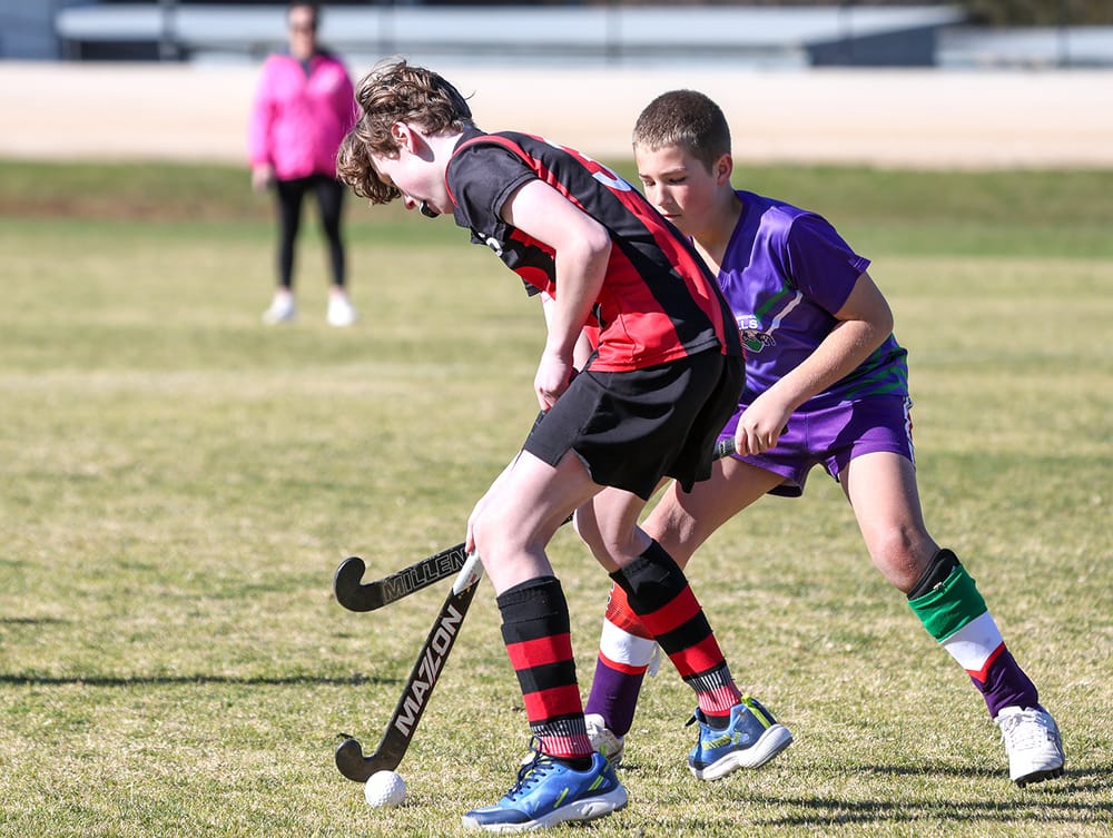 Juniors Hold Hockey Fort post image