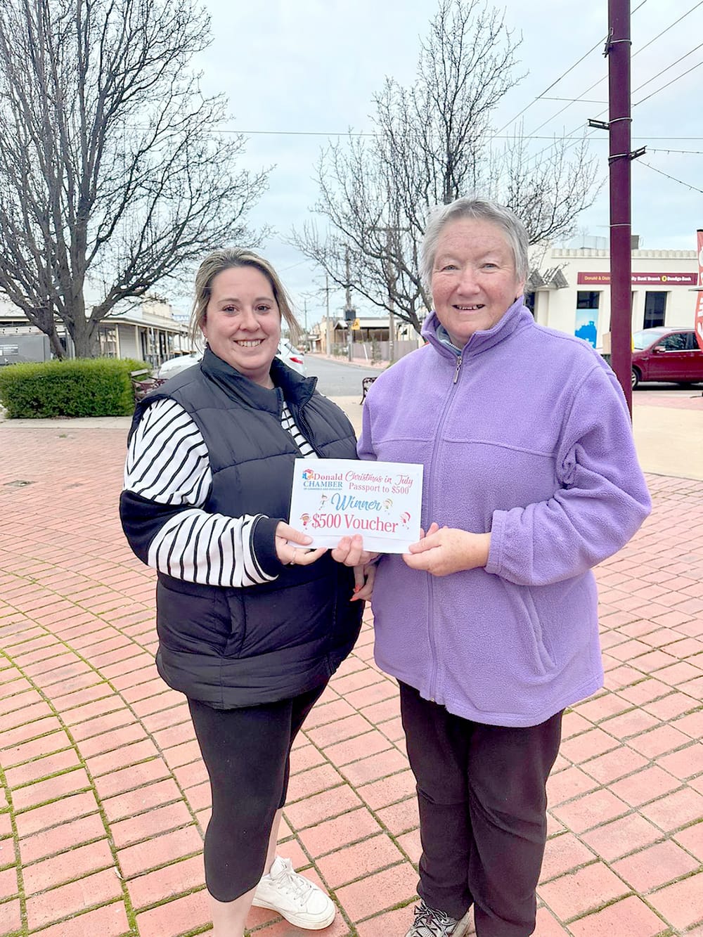 Christmas Comes Early for Jenny and Andrea post image