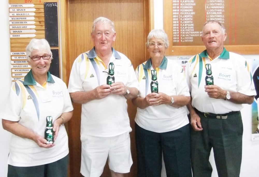 Clubs Compete in Amy Roberts Fours post image