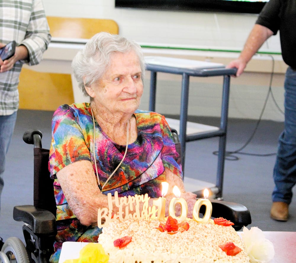 Doris Joins the Centenarians post image
