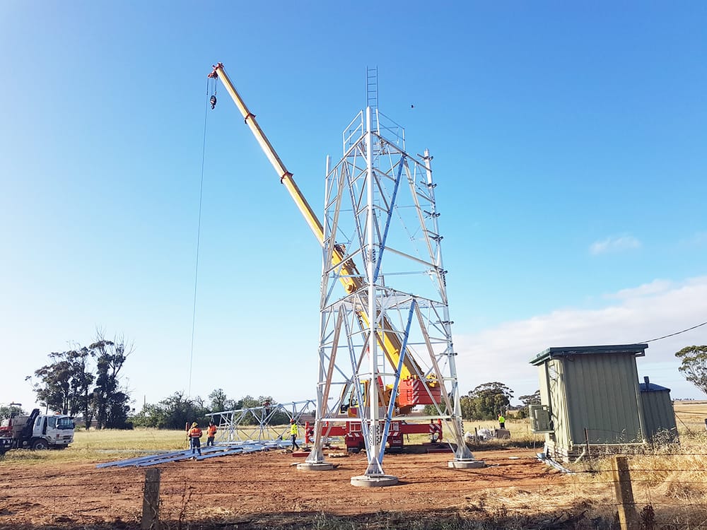 Commcons Constructs Corack Telstra Tower post image