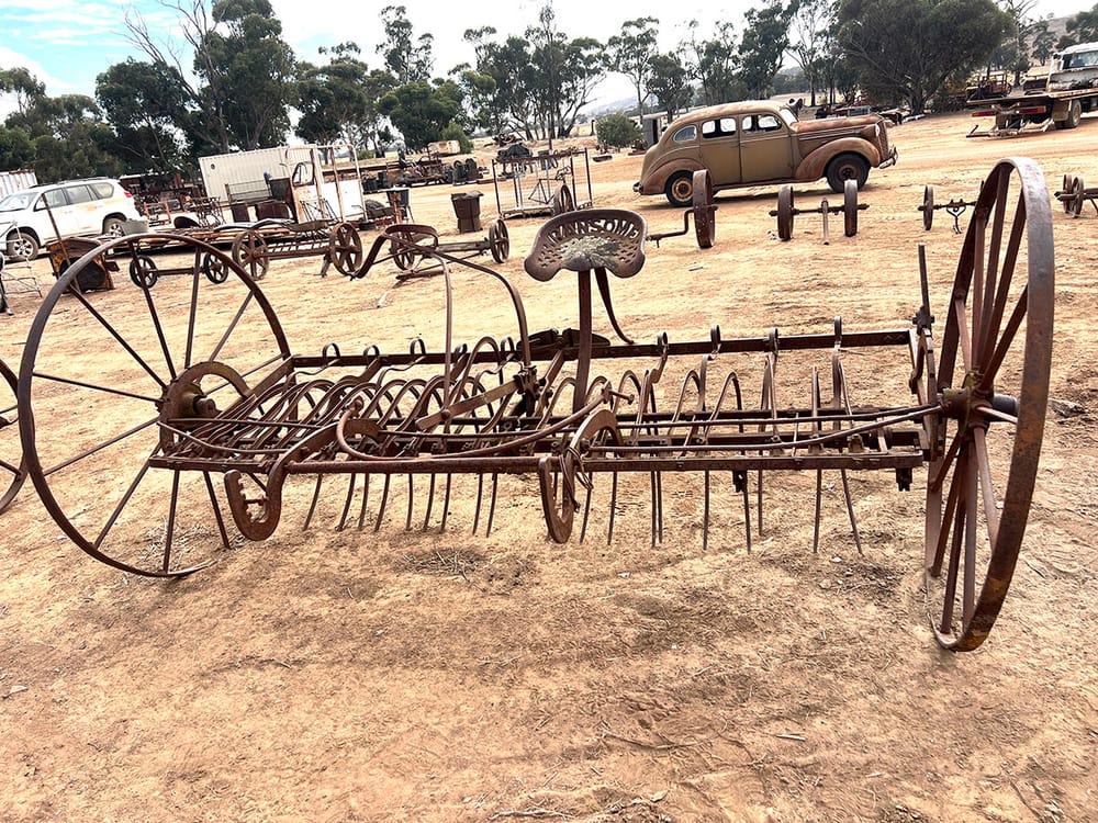 Sentimental Parting of Vintage Farm Machinery post image