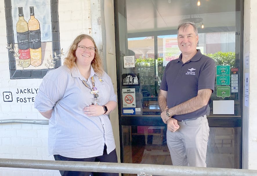 Partnership Launched . . . Wellbeing “Flies” Into Wycheproof post image