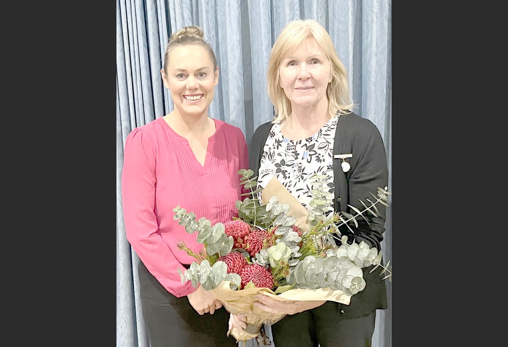 In Father’s Footsteps . . . Julie Joins Leisure Centre Life Members post image