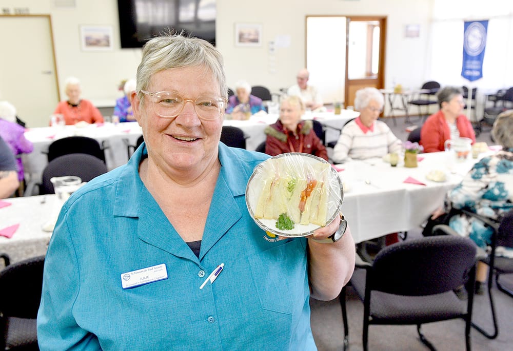 Breaking Bread at St. Vincent’s Luncheon post image
