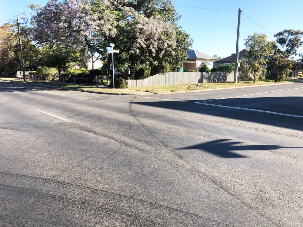 Close Call in Woods Street post image