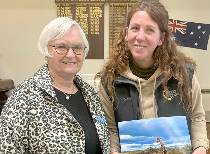 Birchip Probus Members Enjoy “Alice in Africa” post image