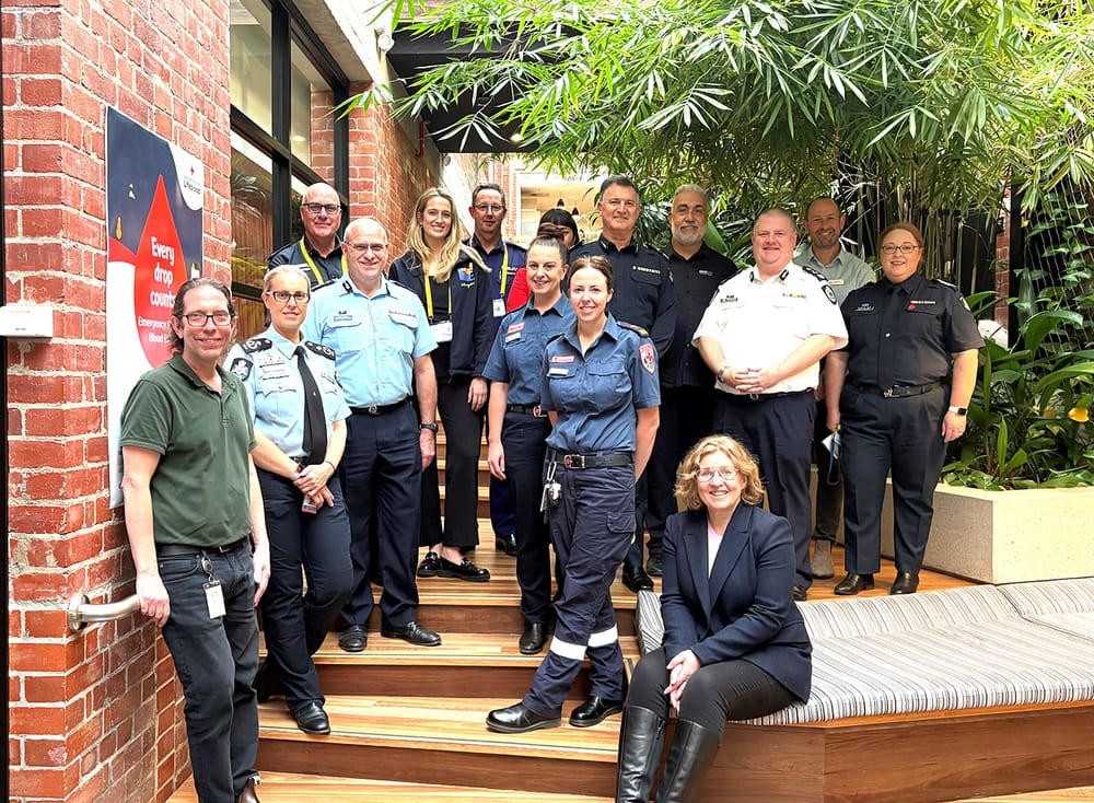 Emergency Services Blood Drive: O-Positive Start for CFA post image