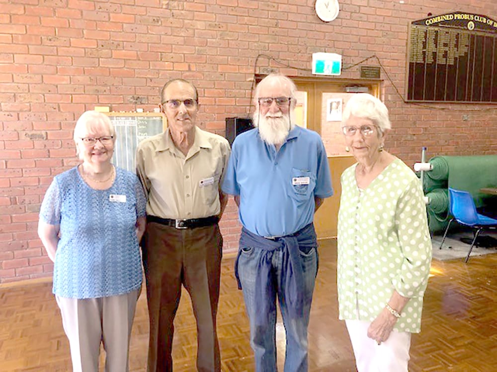 Donald Probus Re-elects Officers post image