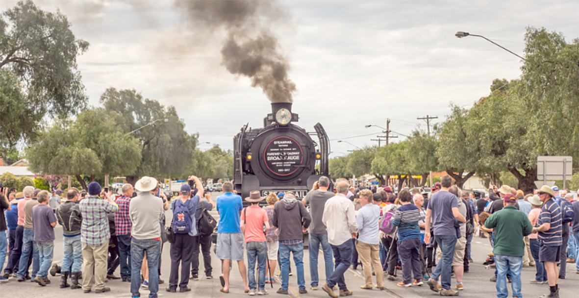 All Aboard for Spectacular Steamrail Visit: Wycheproof Welcomes Steam Weekender post image