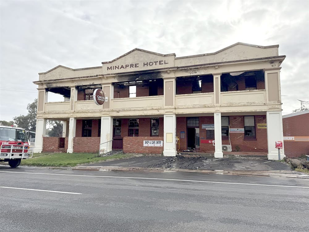 Lives Saved as Fire Destroys Historic Hotel at Lascelles post image