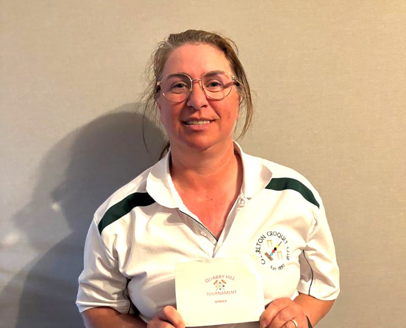 Naomi’s Croquet Tournament Win post image