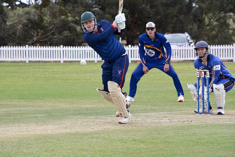 Cricketers Battle Rough Weather post image