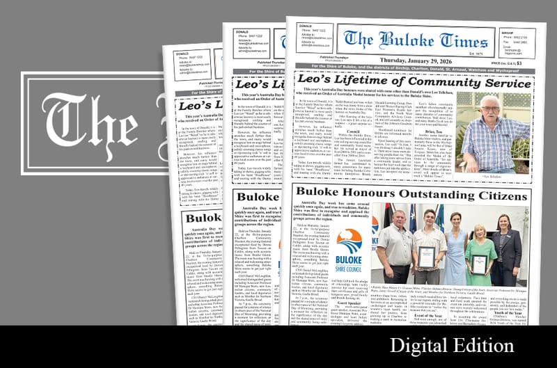 Buloke Times | Thursday, January 29, 2026 post image